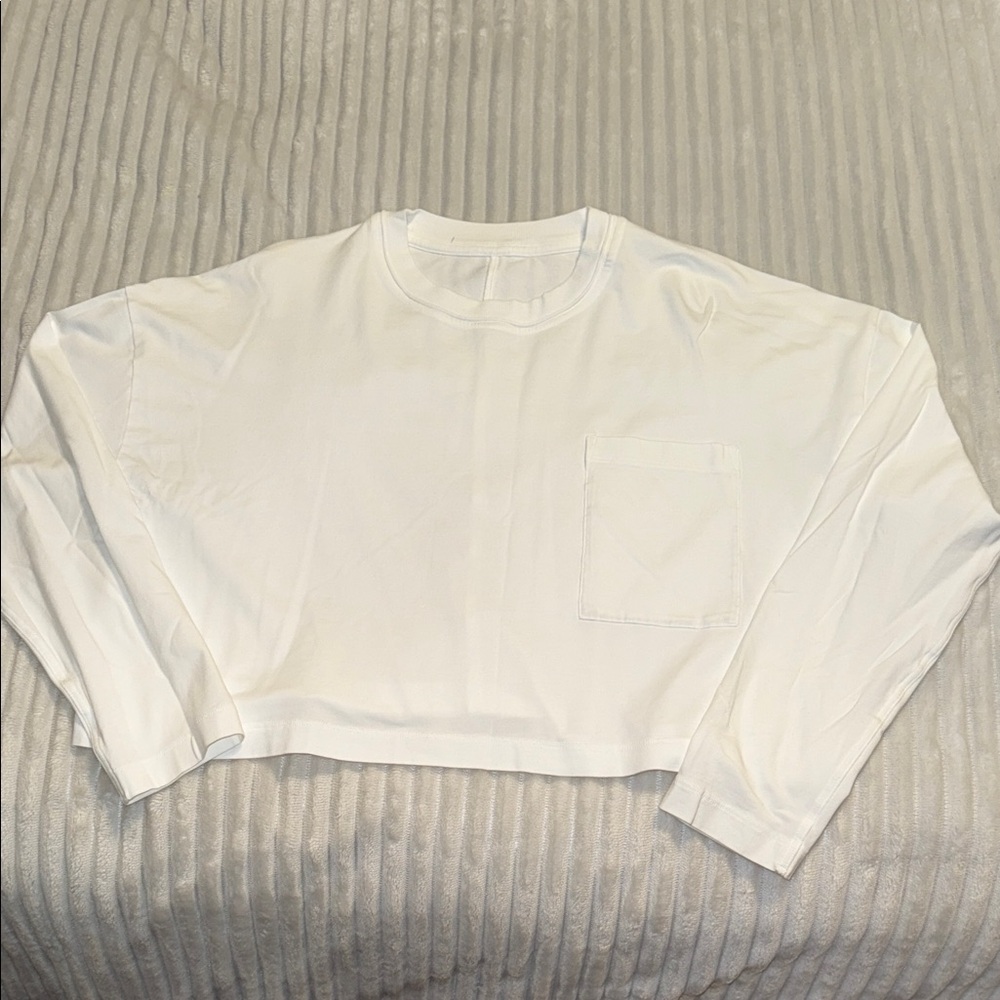 lululemon Cropped Long Sleeve Shirt